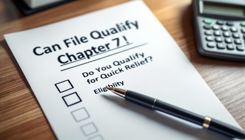 Can File Chapter 7: Do You Qualify for Quick Relief?