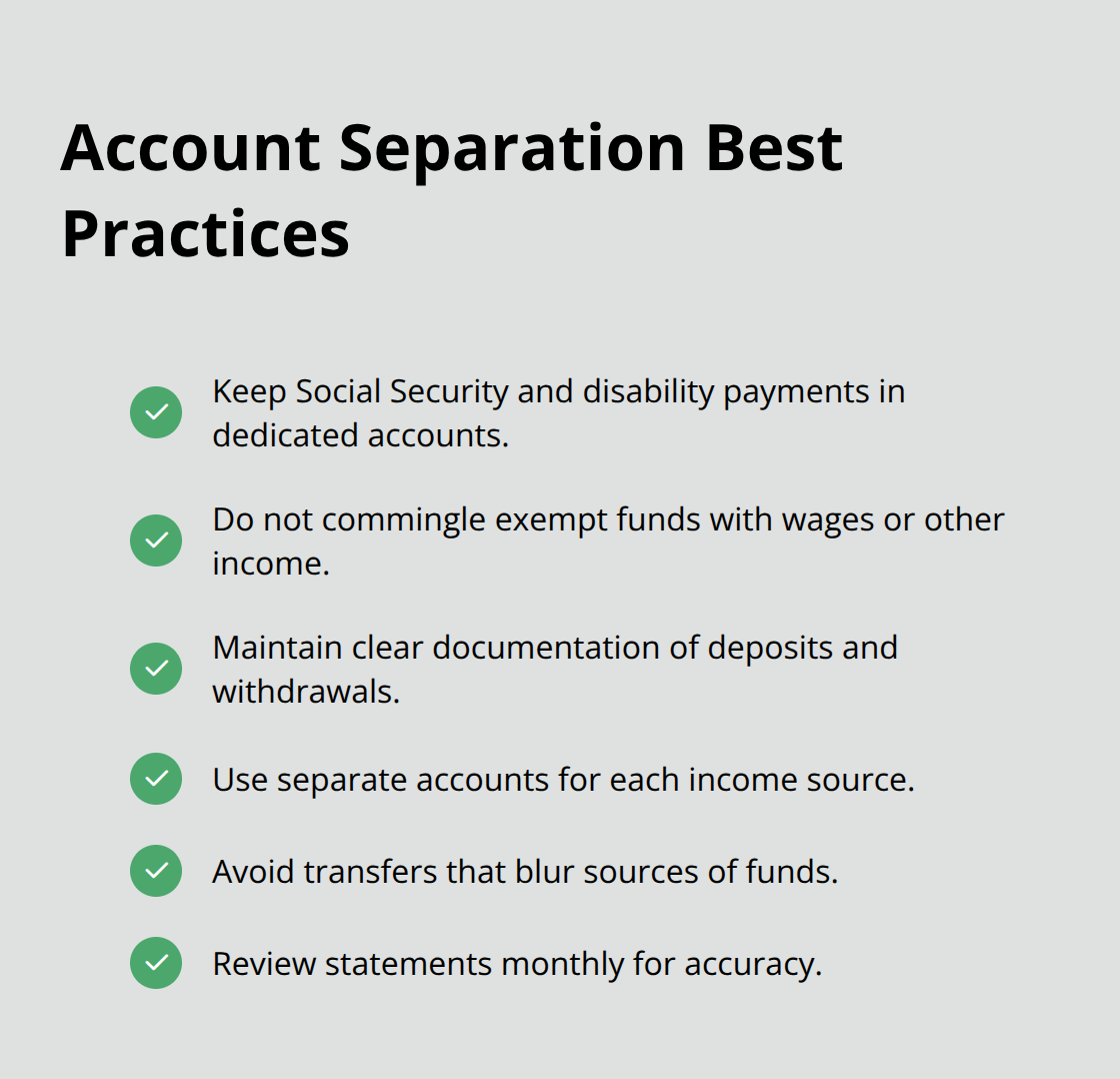 Checklist to keep exempt income protected in Chapter 7 - Chapter seven exemptions list