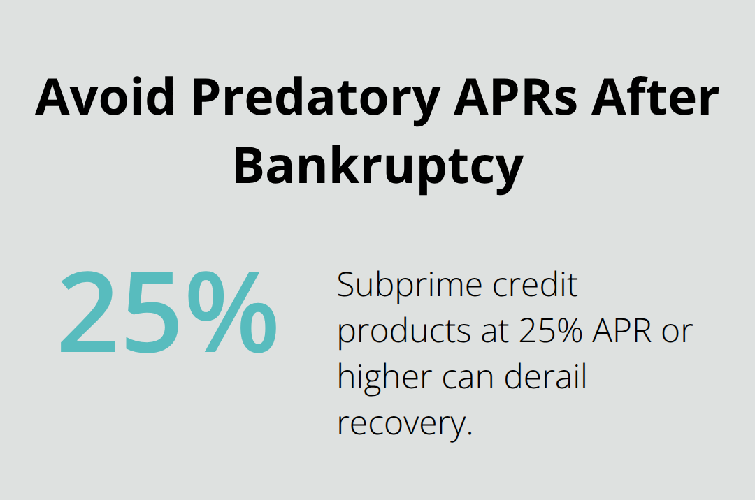 Percentage reminder to steer clear of high-interest credit offers post-discharge - Debt elimination