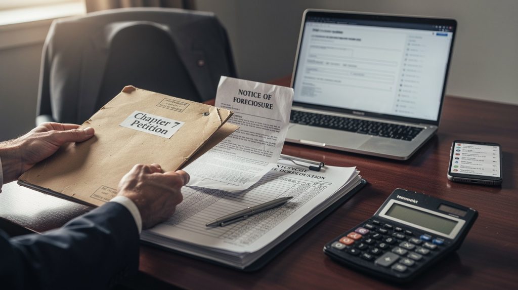 Stopping Foreclosure With Emergency Chapter Seven Filing