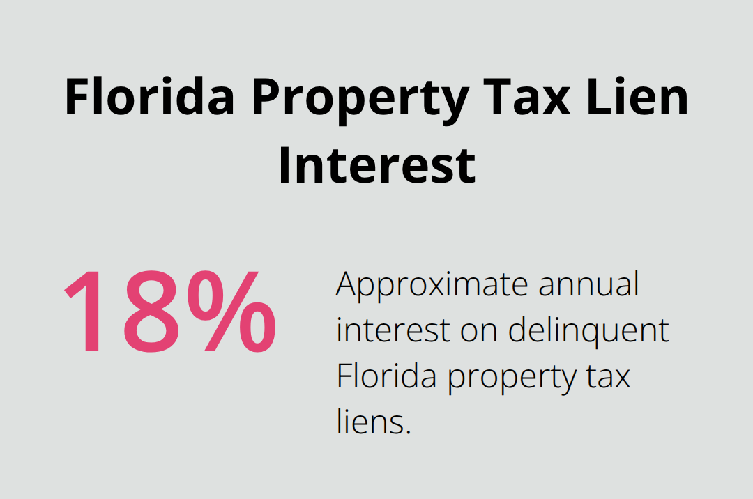 Percentage showing approximate annual interest on Florida property tax liens - do i lose my house if i file bankruptcy