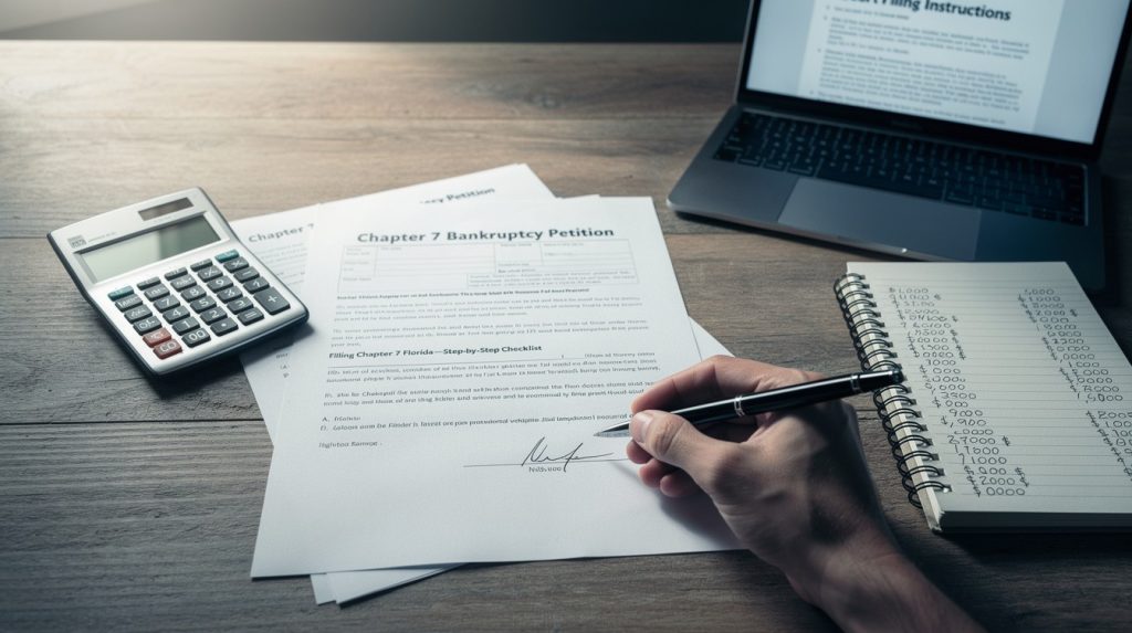 Filing Chapter Seven Florida: A Step-By-Step Filing Guide