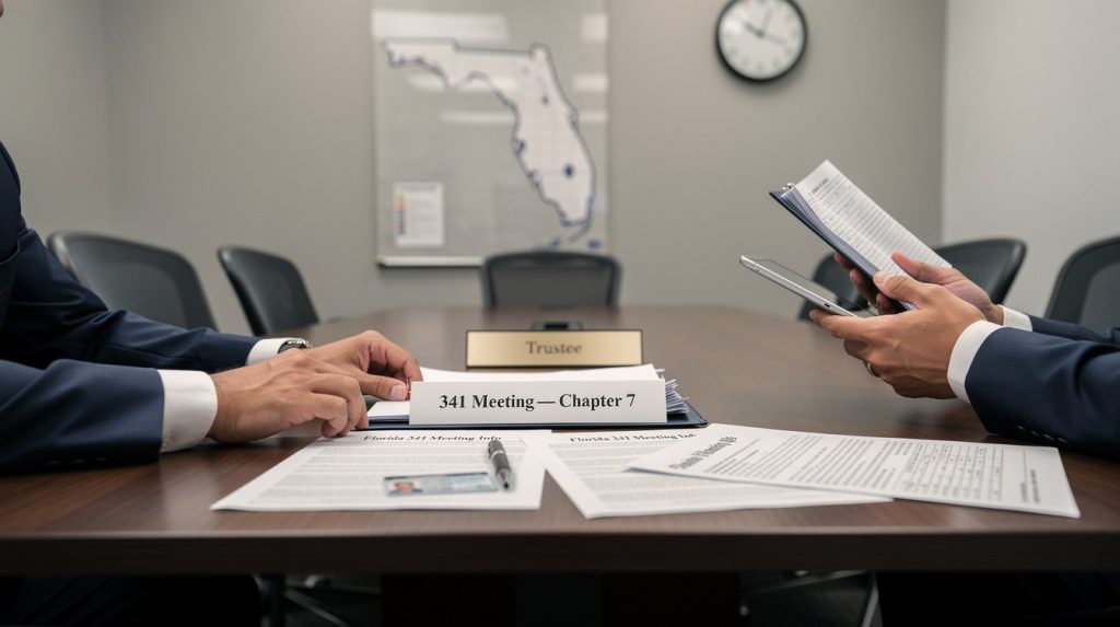 Florida 341 Meeting Info: What to Expect in Your Chapter 7 Hearing