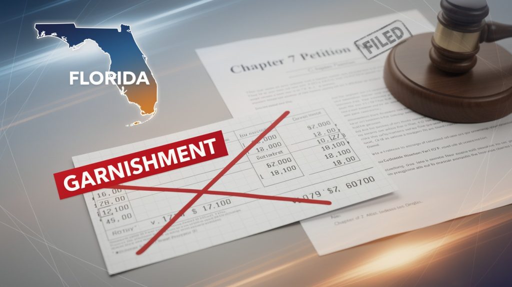 Garnishment Relief Florida: Stopping Wage Deductions With Chapter 7