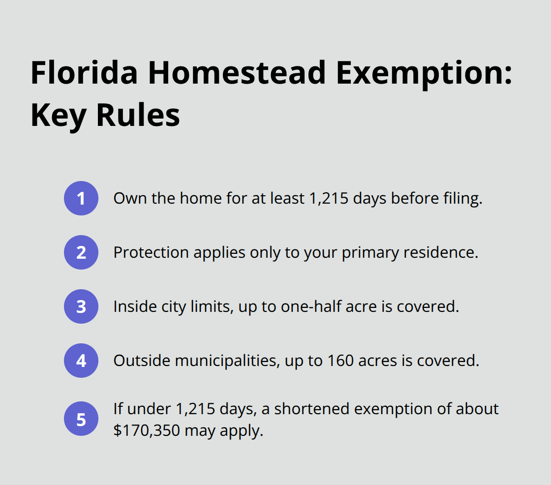 Key Florida homestead exemption rules to protect your primary residence
