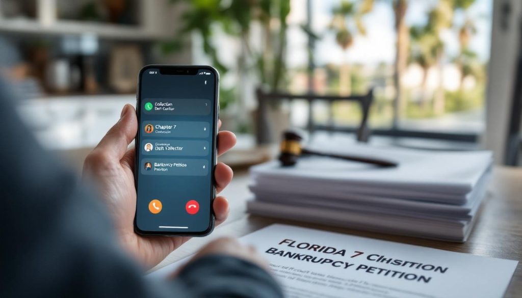 Stop Collection Calls Florida: How Chapter 7 Can Stop Harassment