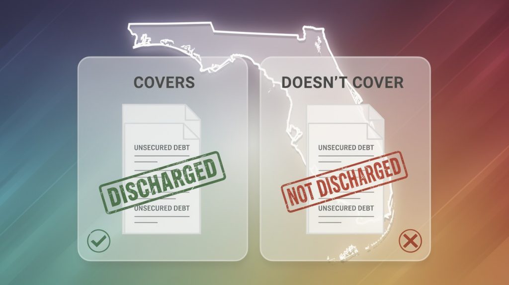 Unsecured Debt Discharge Florida: What It Covers and What It Doesn’t