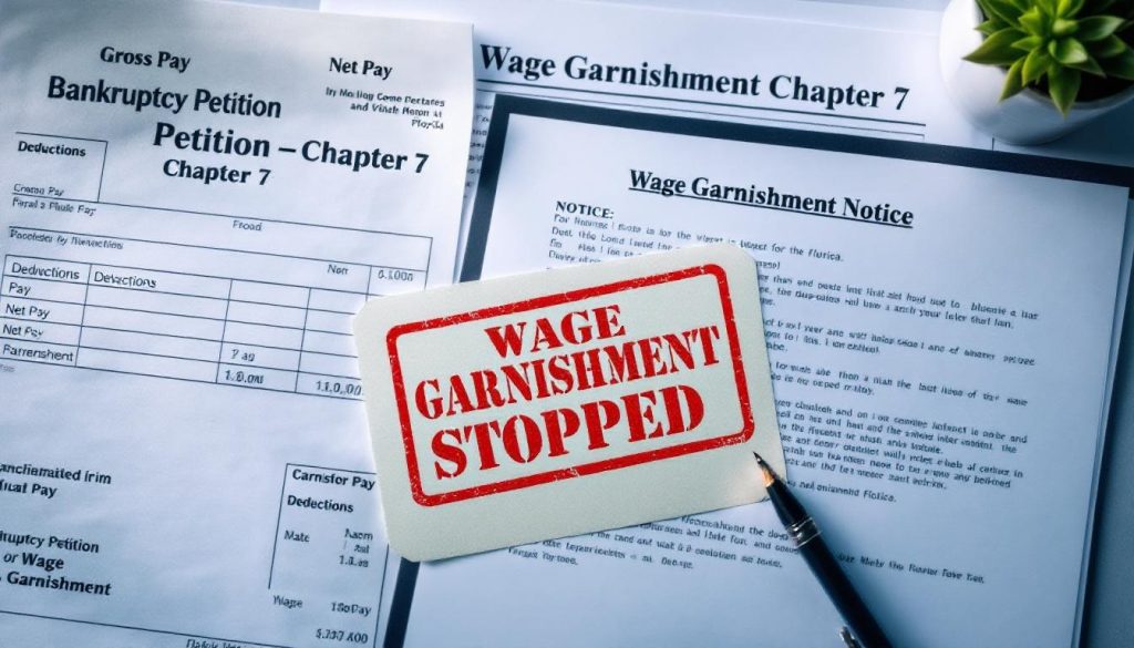 Wage Garnishment Relief Florida: How Chapter 7 Stops Deductions